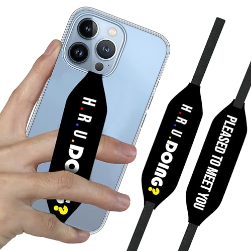 H R U doing Pleased to meet you Phone Gripper - Switch Bands