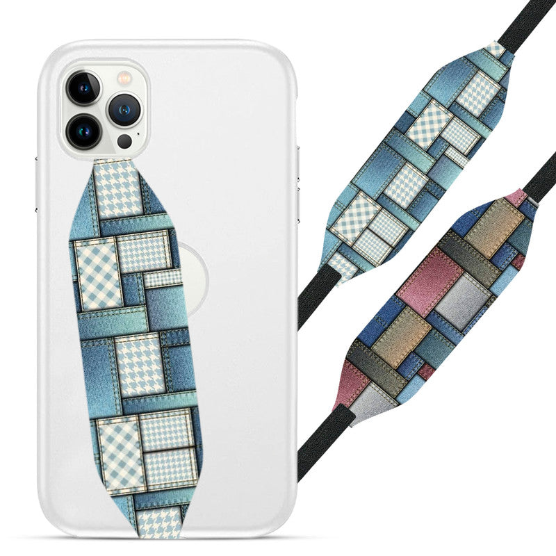 Handcrafted Indigo Haven phone grip straps - Switch Bands