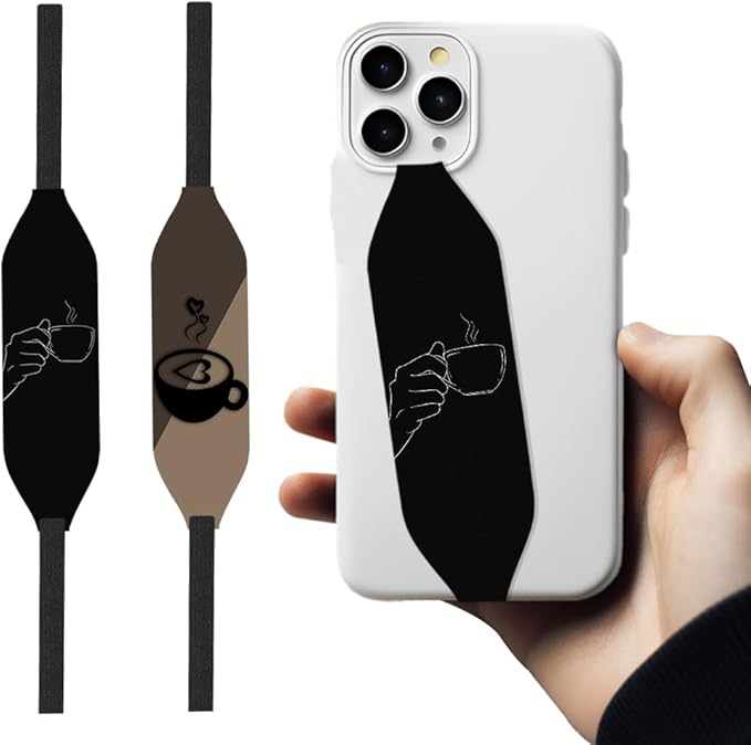 Universal Phone Grip Strap -Happy PUP - Switchbands