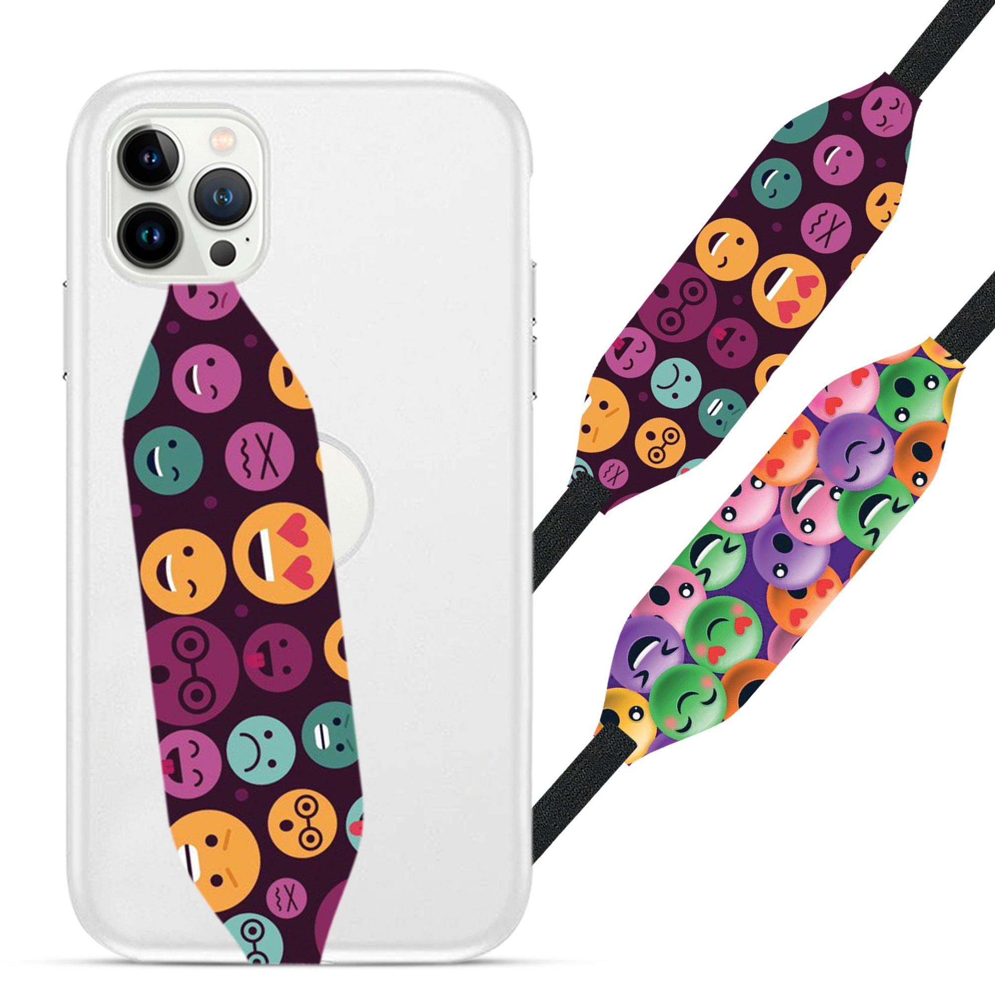 emoji Wrist Phone Strap - Switch Bands