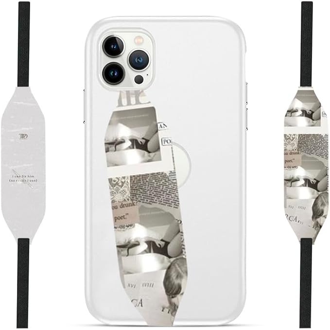 Universal Phone Grip Strap -Coded words - Switchbands