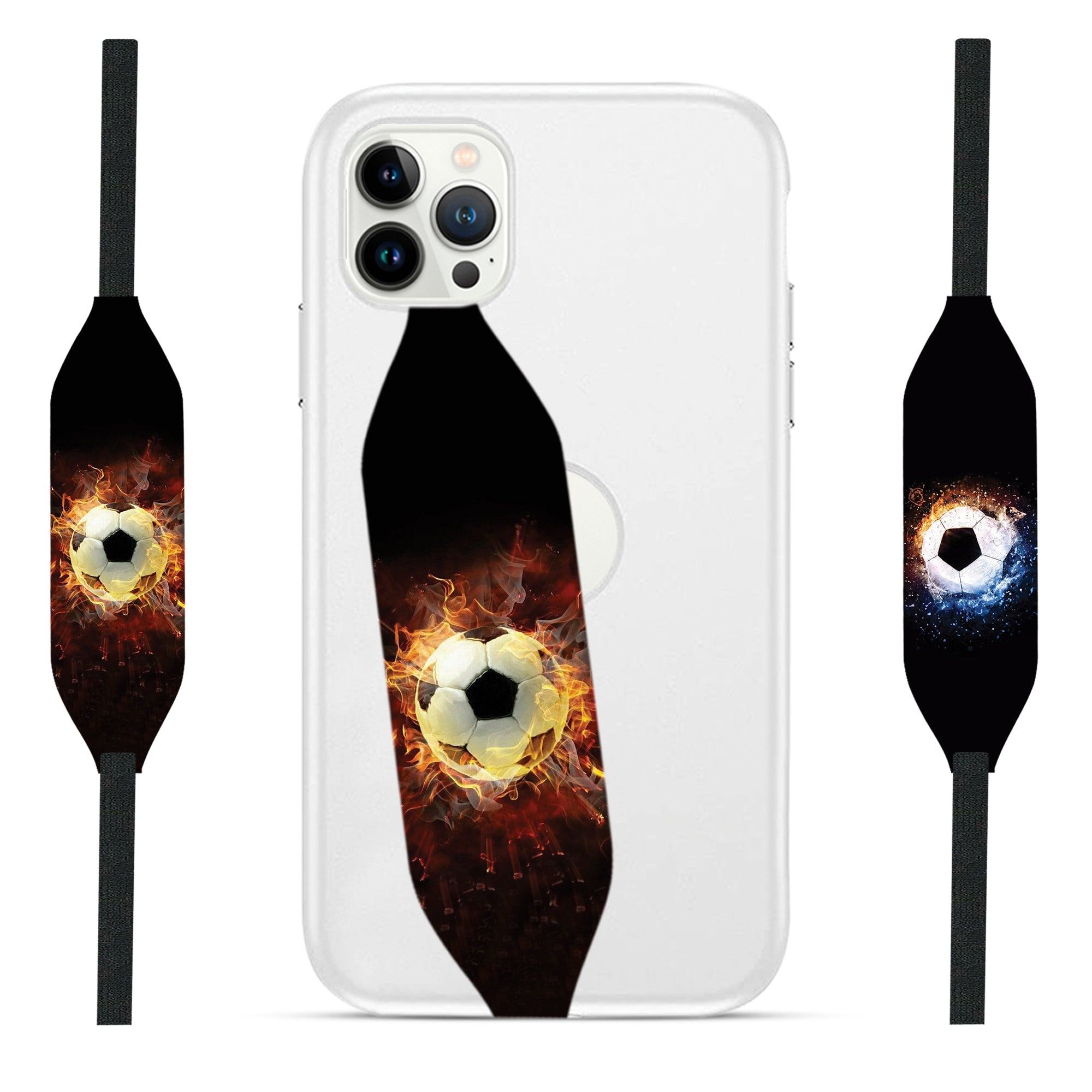 Football on fire Phone Grip - Switch Bands
