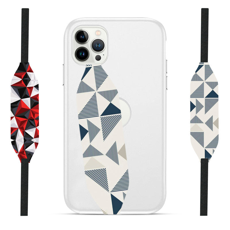 Triangle Patterns Canvas Loop For Phone - Switch Bands