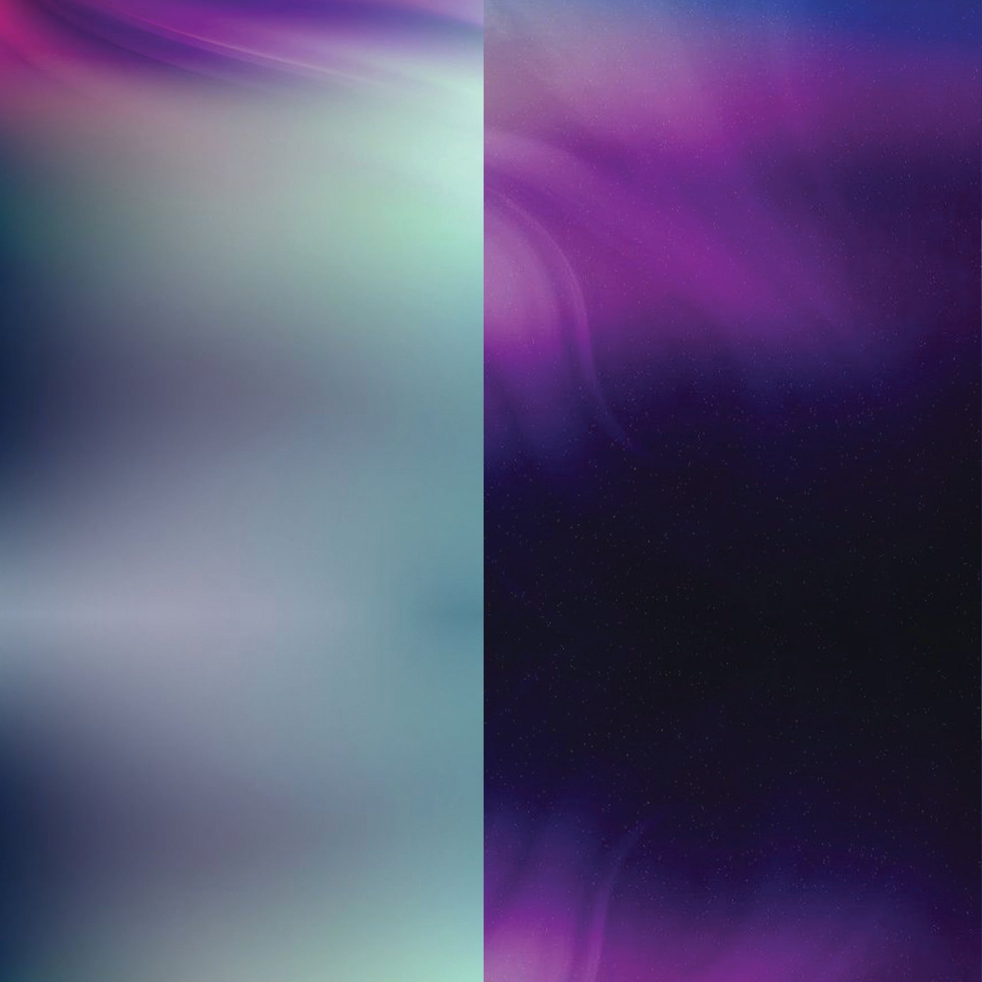 Glowing Purple To Blue Gradient Phone Case with Strap - Switch Bands