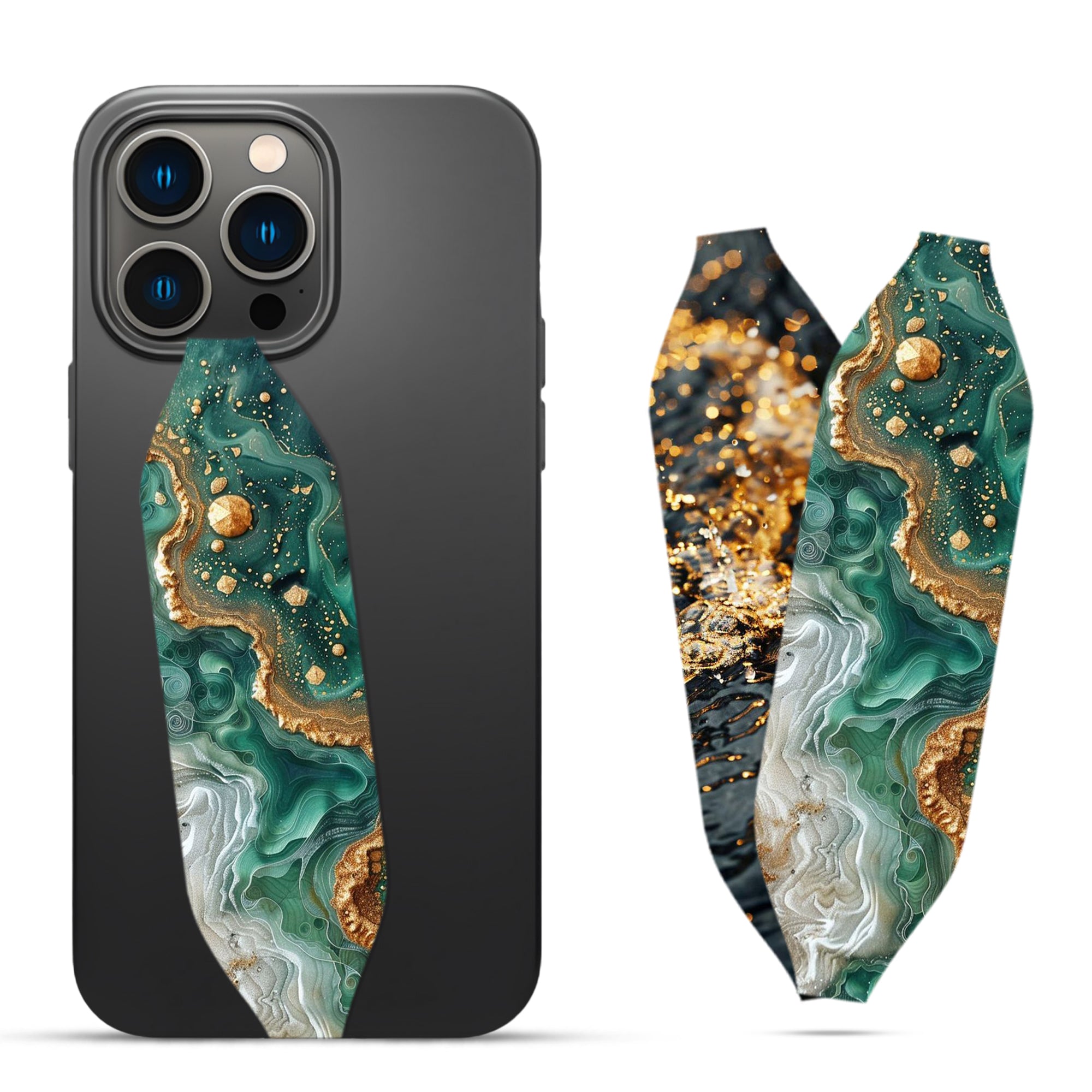 Hypnotic Harmony art pattern Phone Strap - Switch band