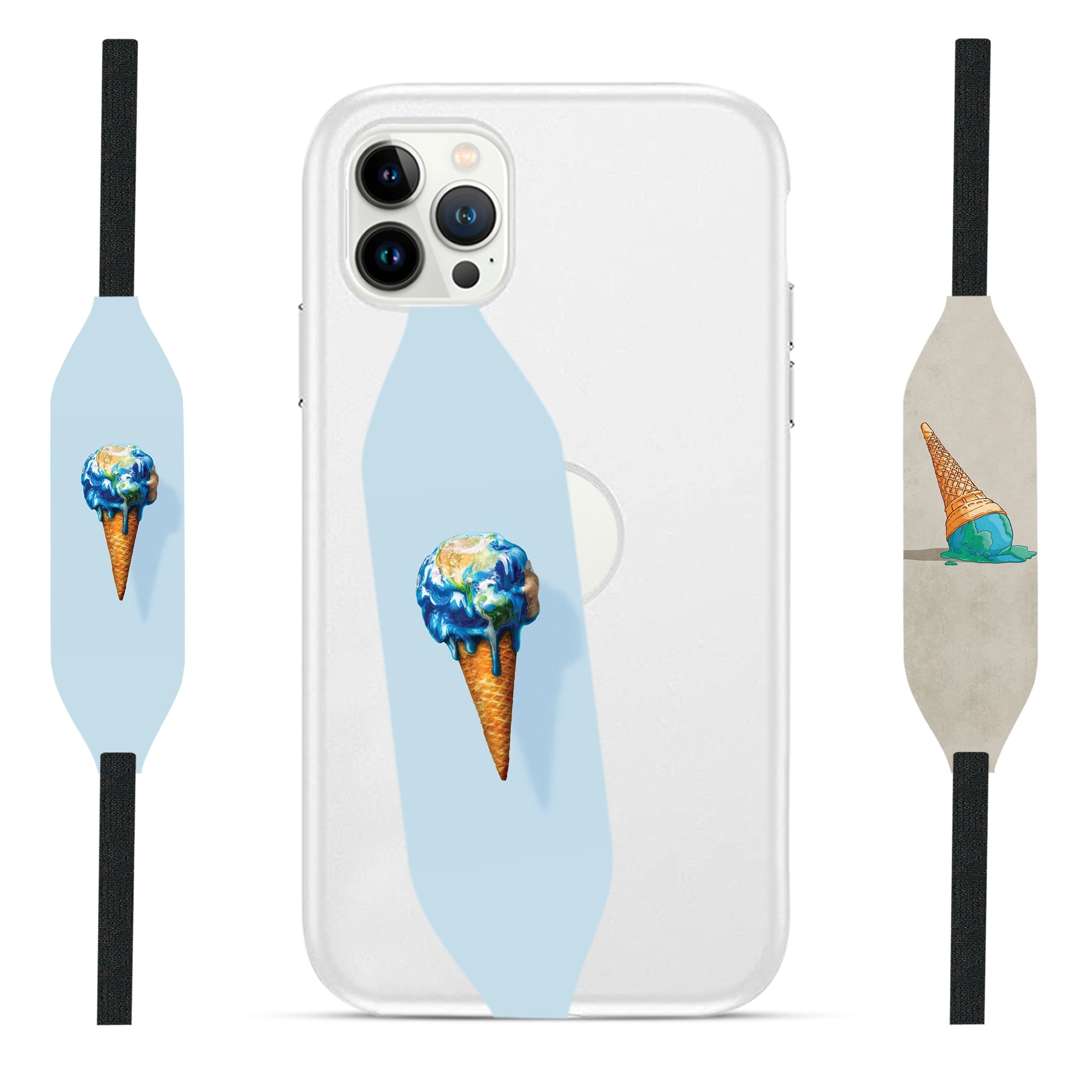 Ice Cream Cone Grip strap - Switch Bands