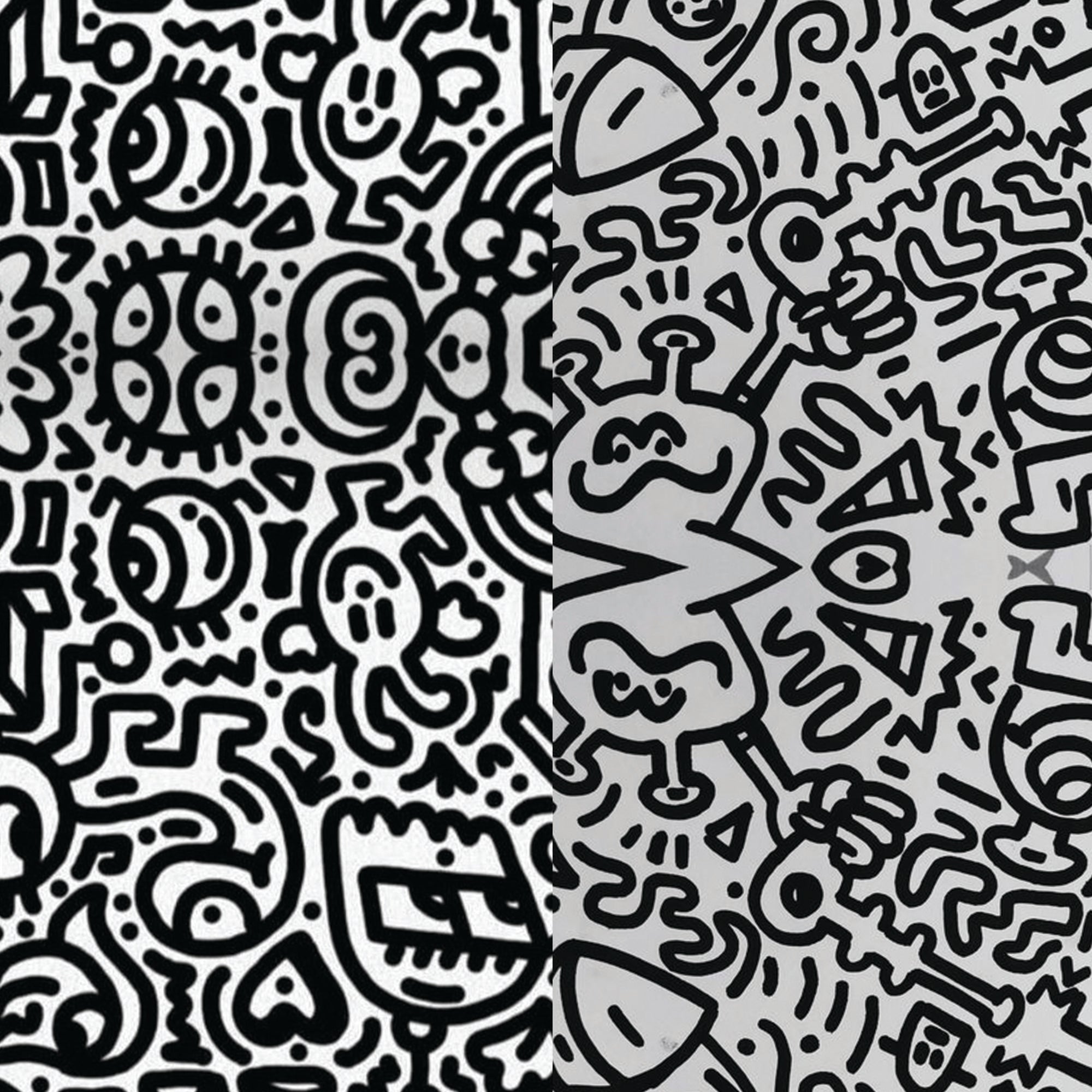 Doodle Hand Made Phone Holder Strap - Switch Bands