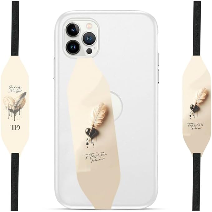 Universal Phone Grip Strap -Coded words - Switchbands