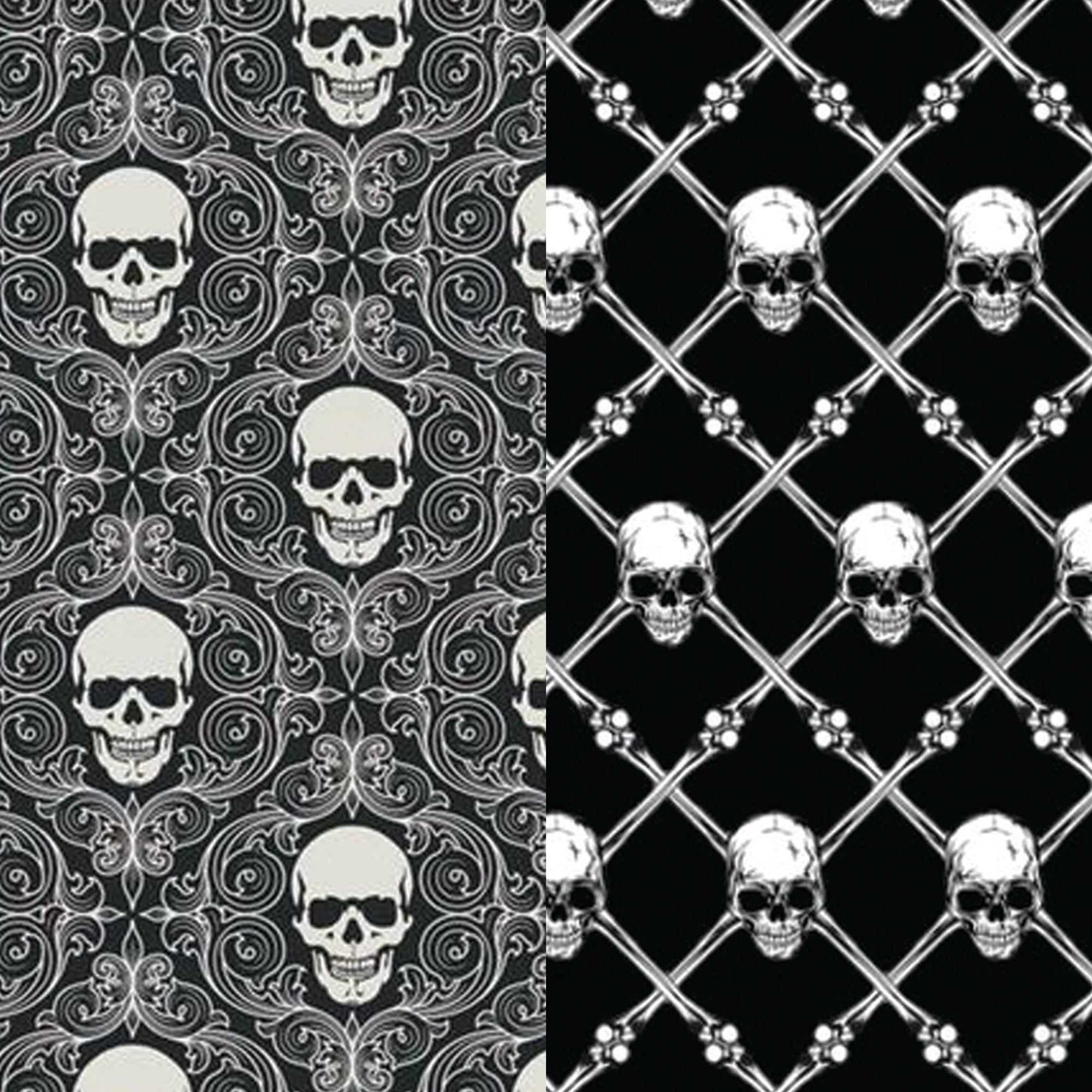 Skull Black Soft phone loop - Switch Bands