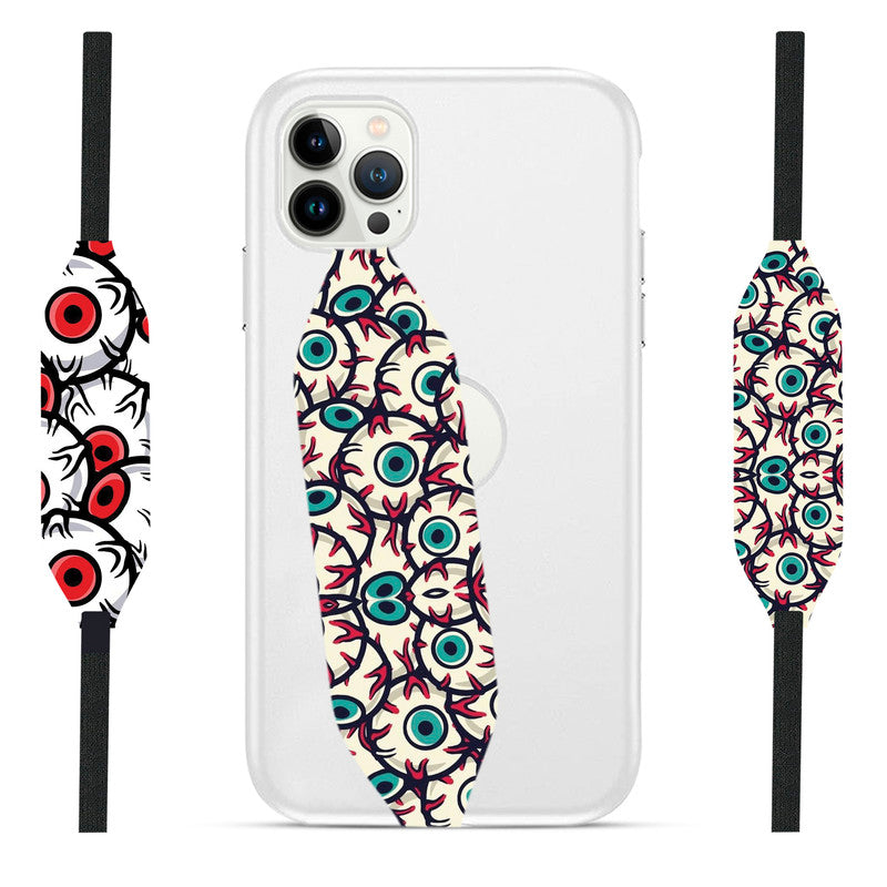 halloween horrible eyes pattern Phone Loop - Switch Bands