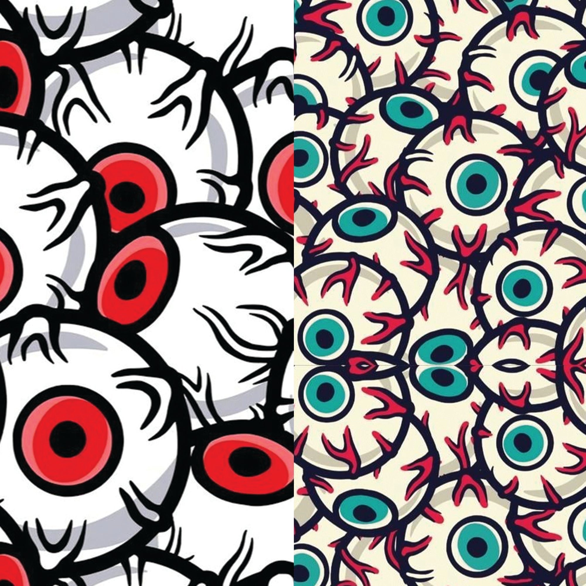 halloween horrible eyes pattern Phone Loop - Switch Bands