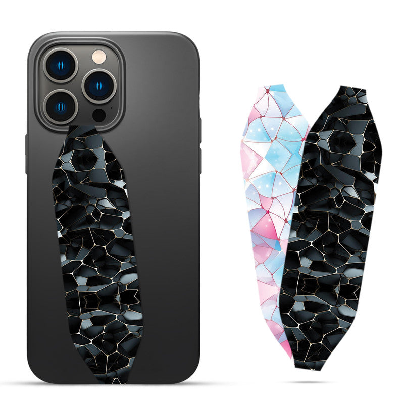 Smooth Lines and Sparkling Textures Loopy Phone Case - Switch Bands