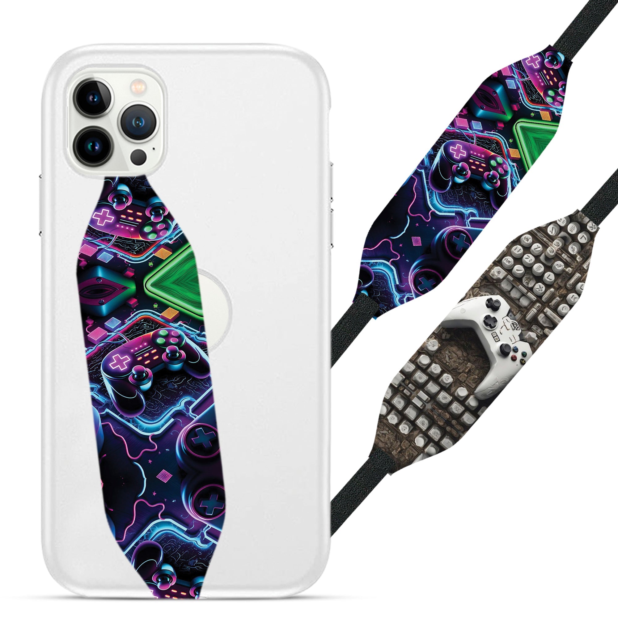 Colorful Gamer Controller Phone Strap - Switch Bands