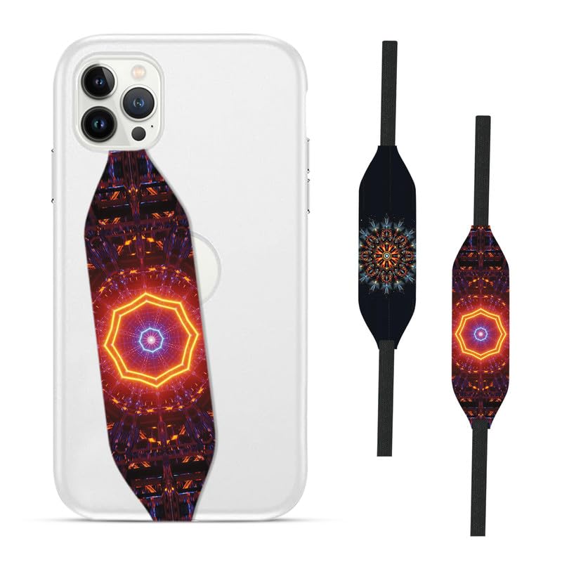 Colorful Abstract Art iPhone Wrist Strap - switch bands