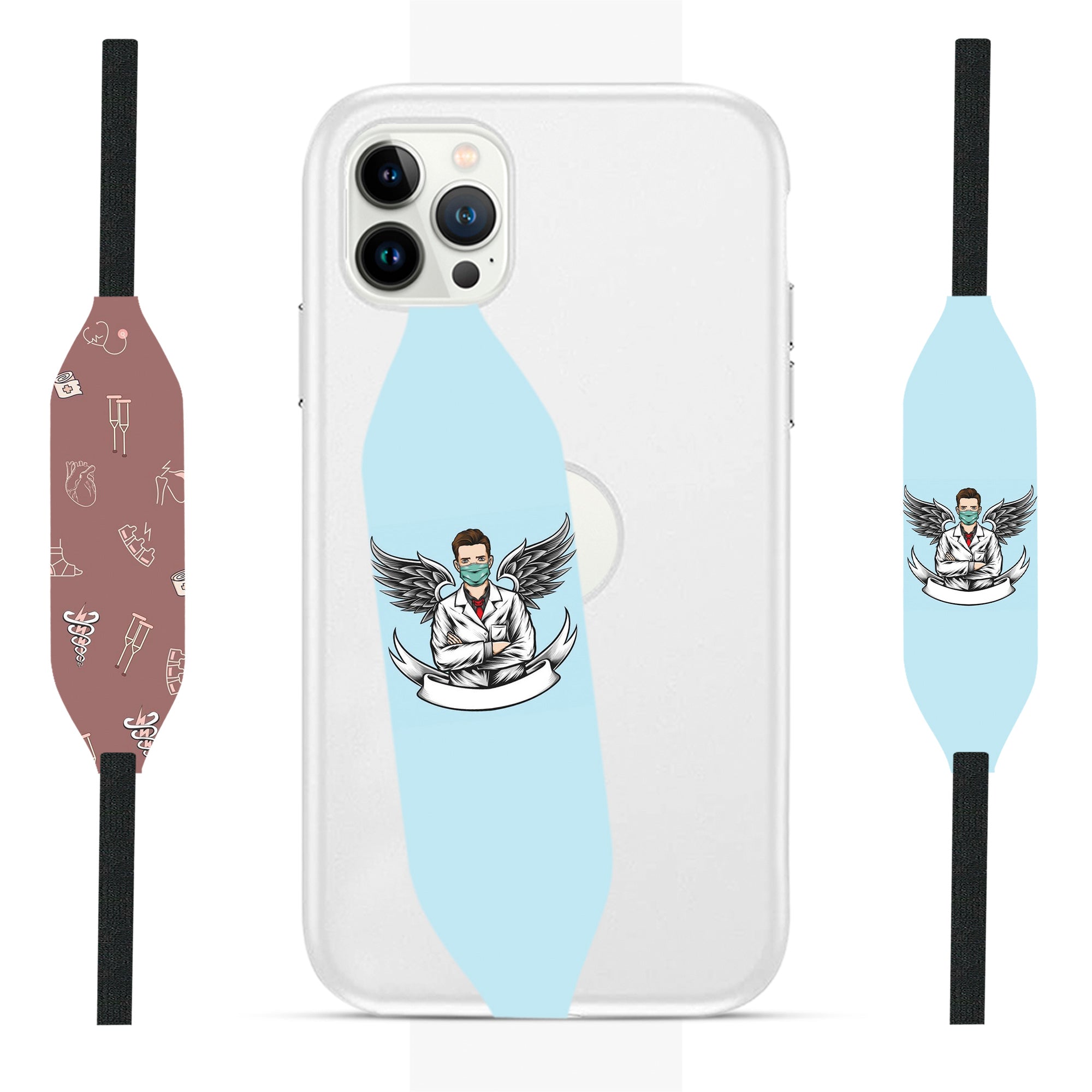 Angel Doctor phone case with strap - Switch Bands