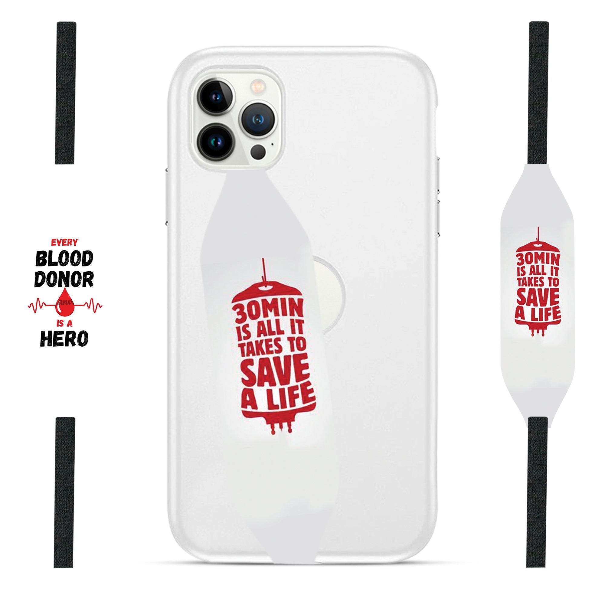 Life Line Donor iPhone Case with Strap - Switch Bands