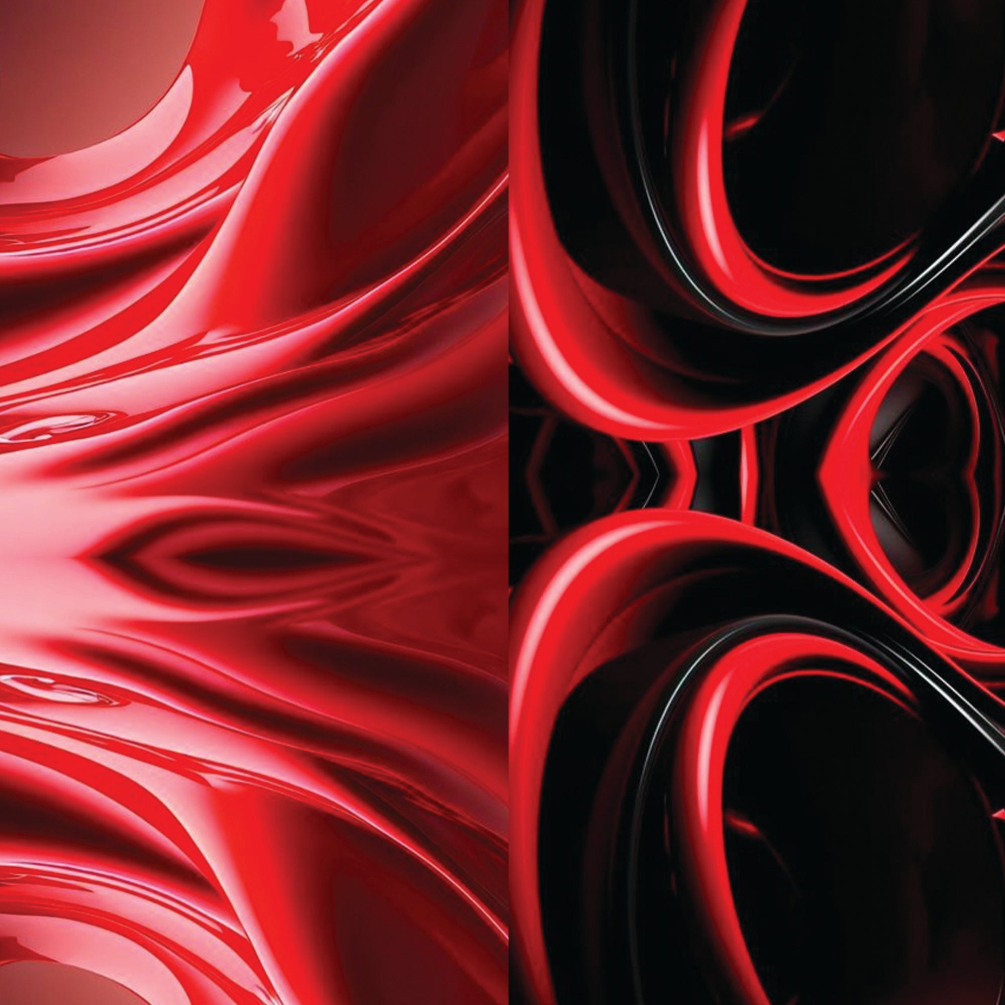 Black And Red Abstract Phone loop - Switch Bands