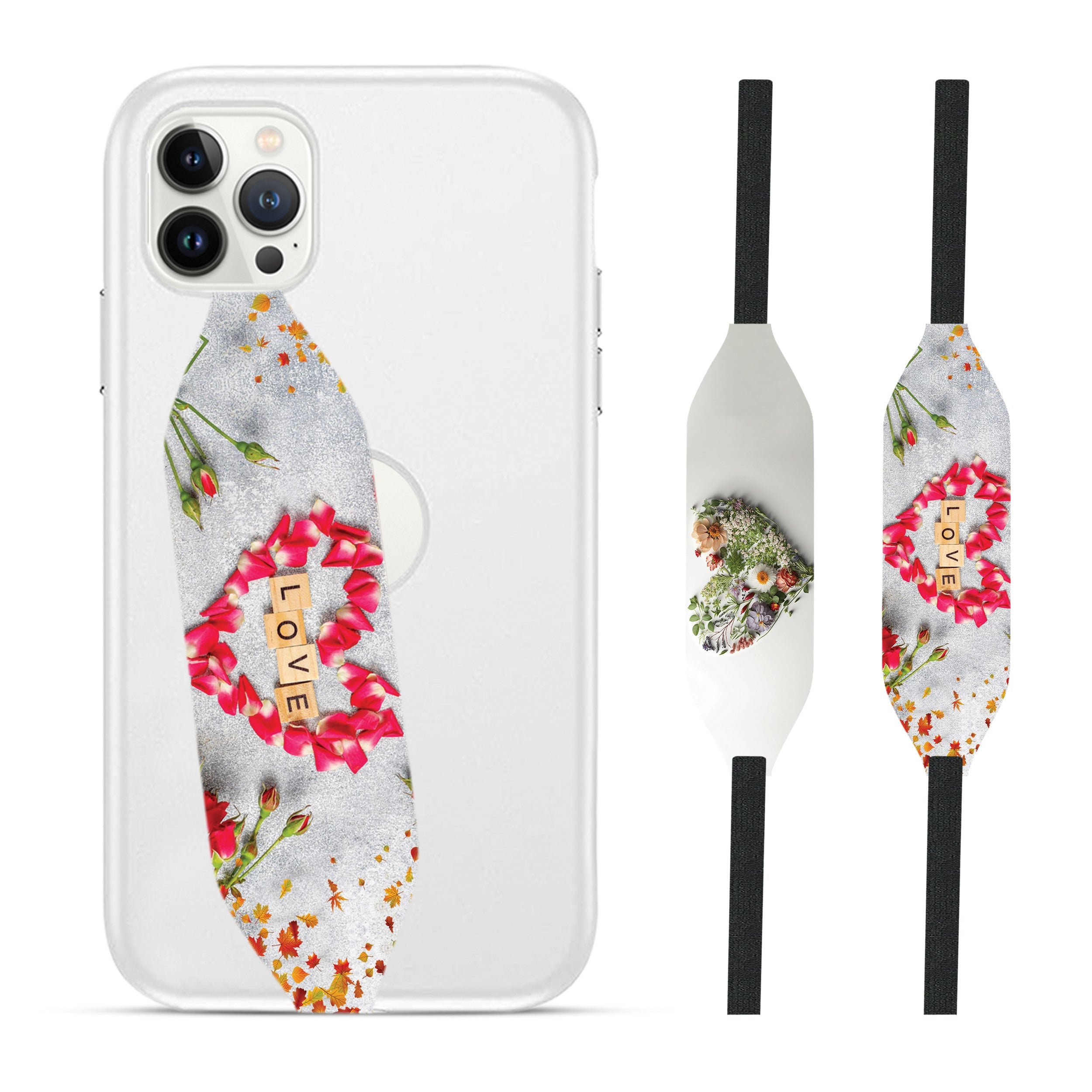 love bloom iPhone Wrist Strap - switch bands