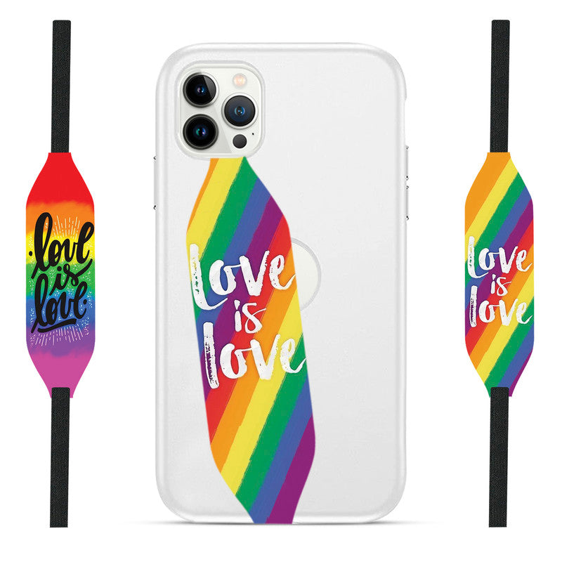 Love is Love Spectrum Splendor Phone Holder Strap - Switch Bands