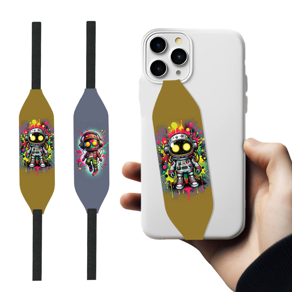 Mani Art Astronaut iPhone Case Strap - Switch Bands
