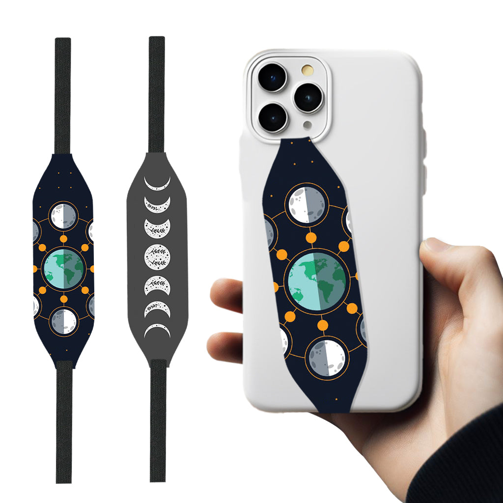 lunar cycle iPhone Wrist Strap - switch bands