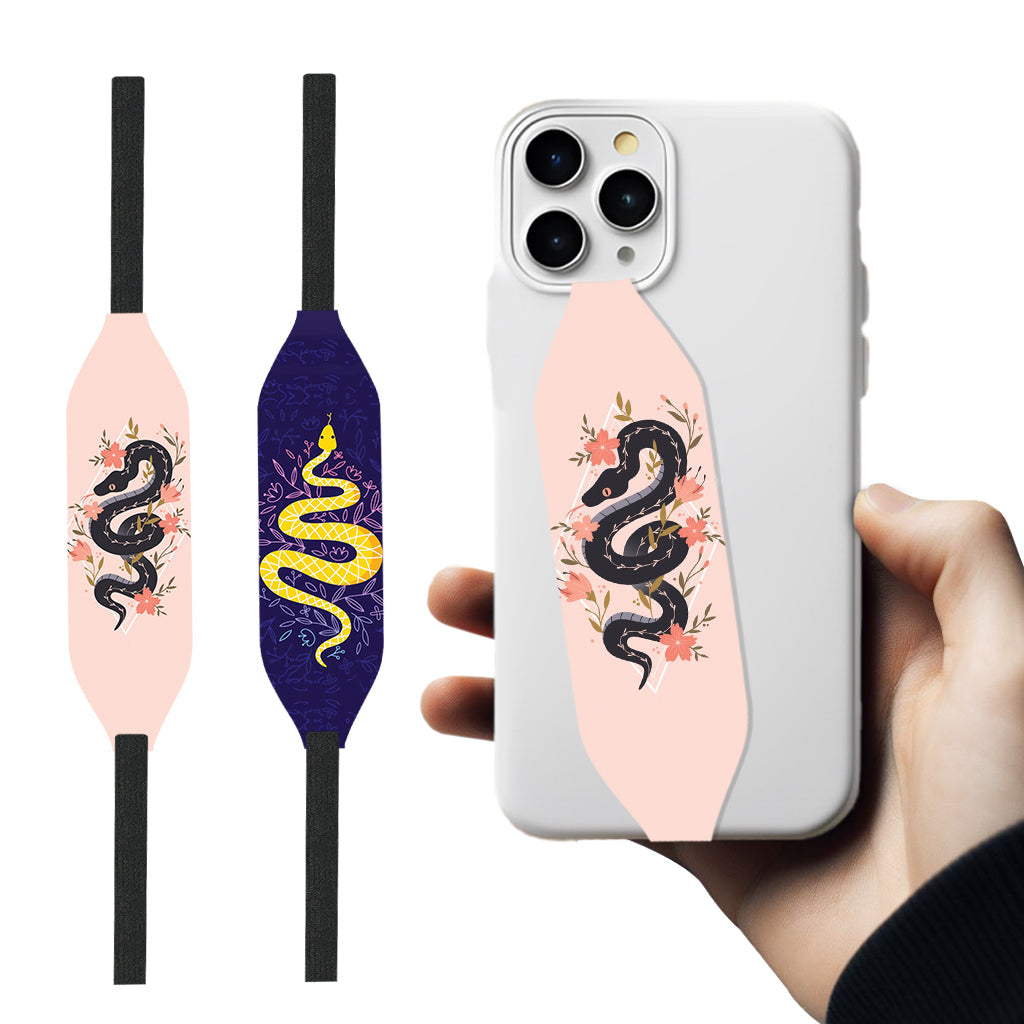 Snake pattern iPhone Wrist Strap - switch bands