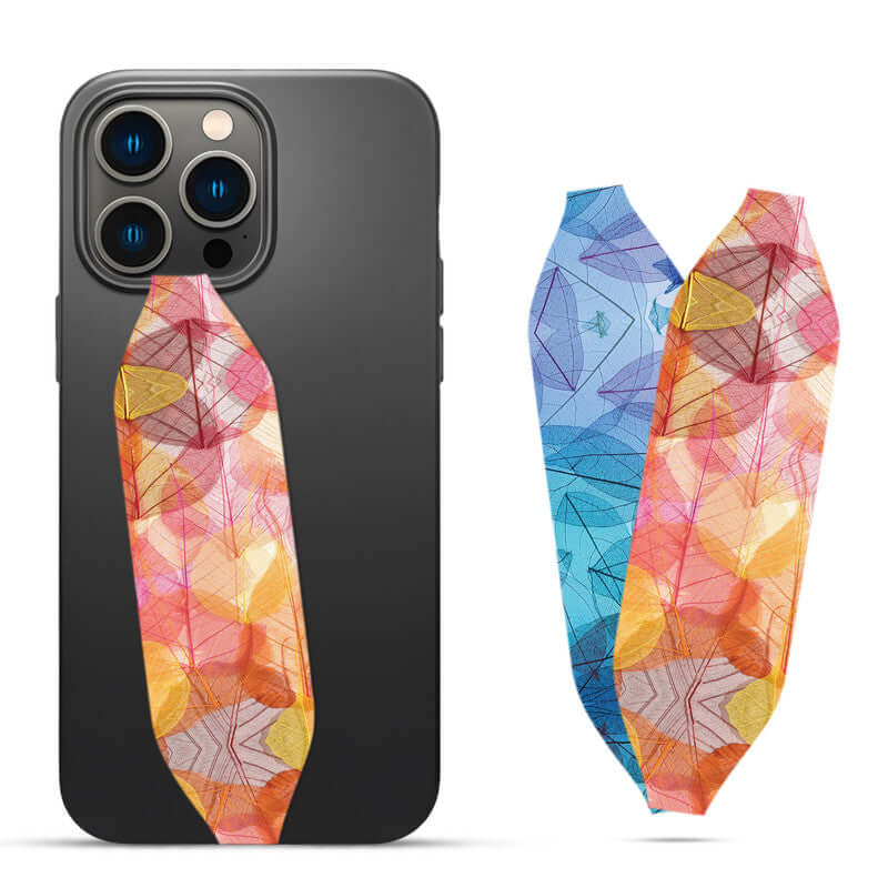 Floral loopy case grip strap  - Switch Bands