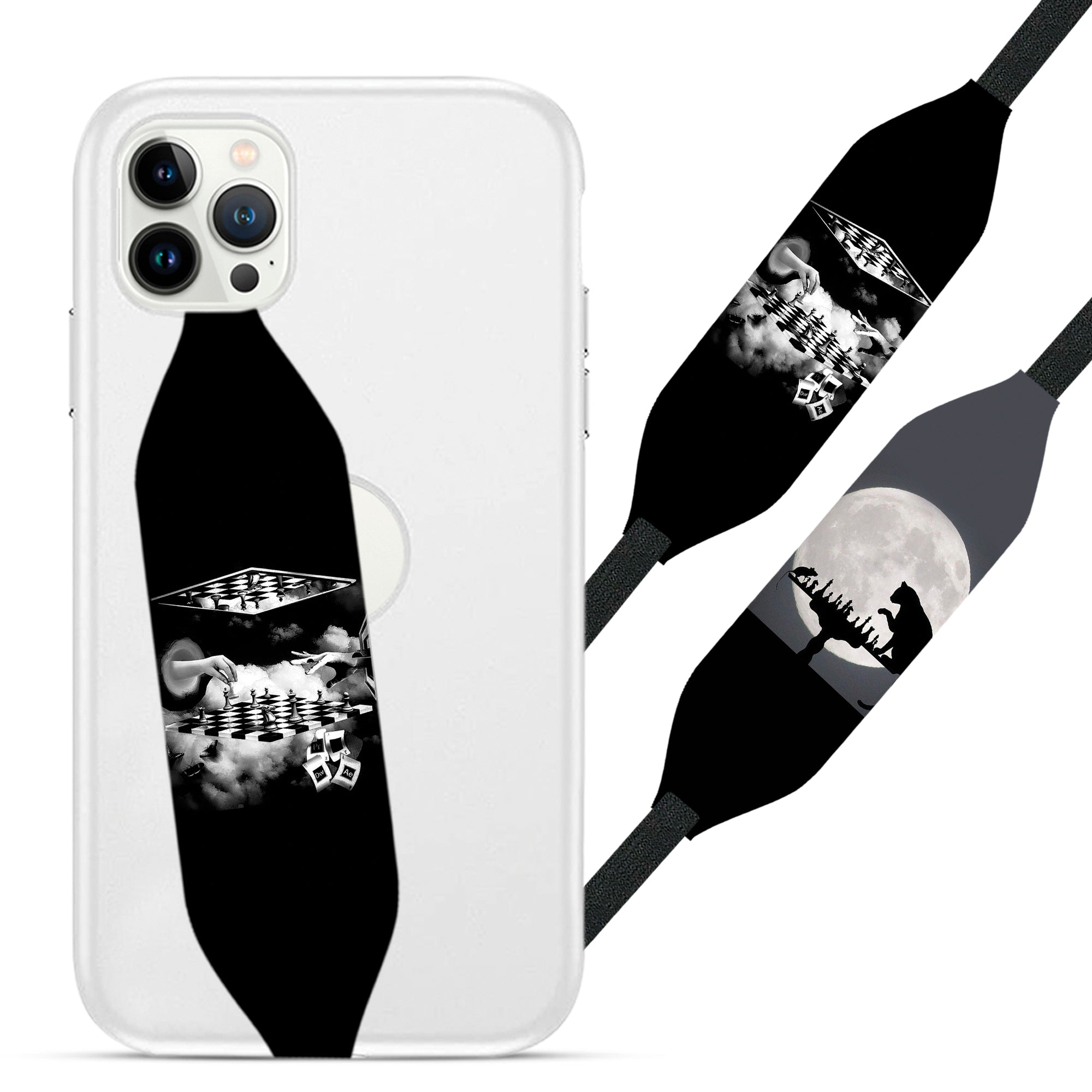 Majesty Matrix Chess strap for phone - Switch Bands