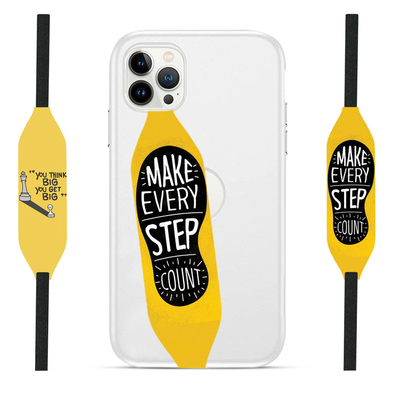 Make Every Step Count - Phone Strap