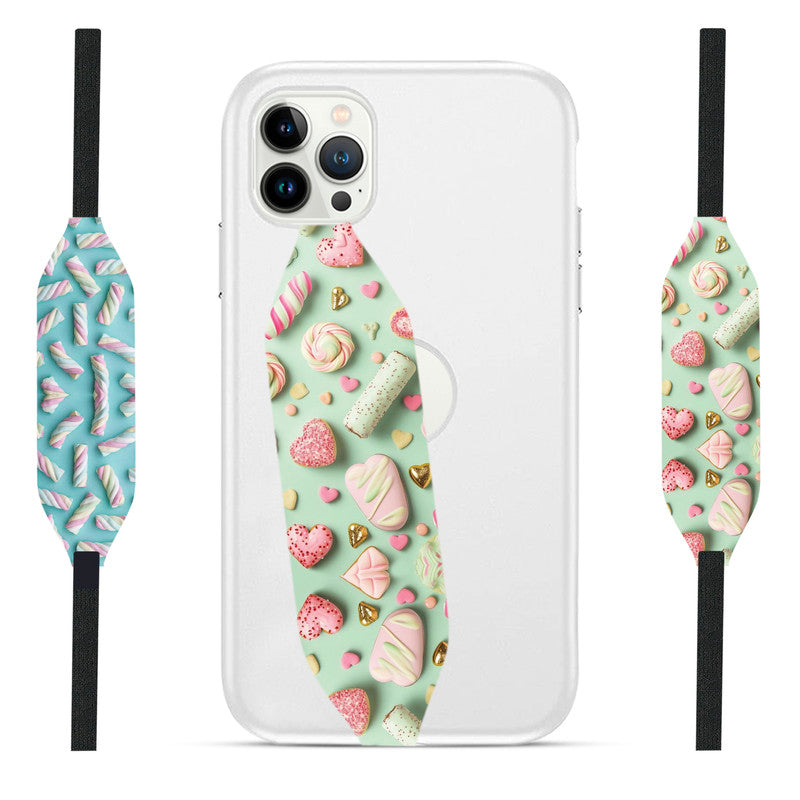 Marshmallow Marvels Phone Case With Strap