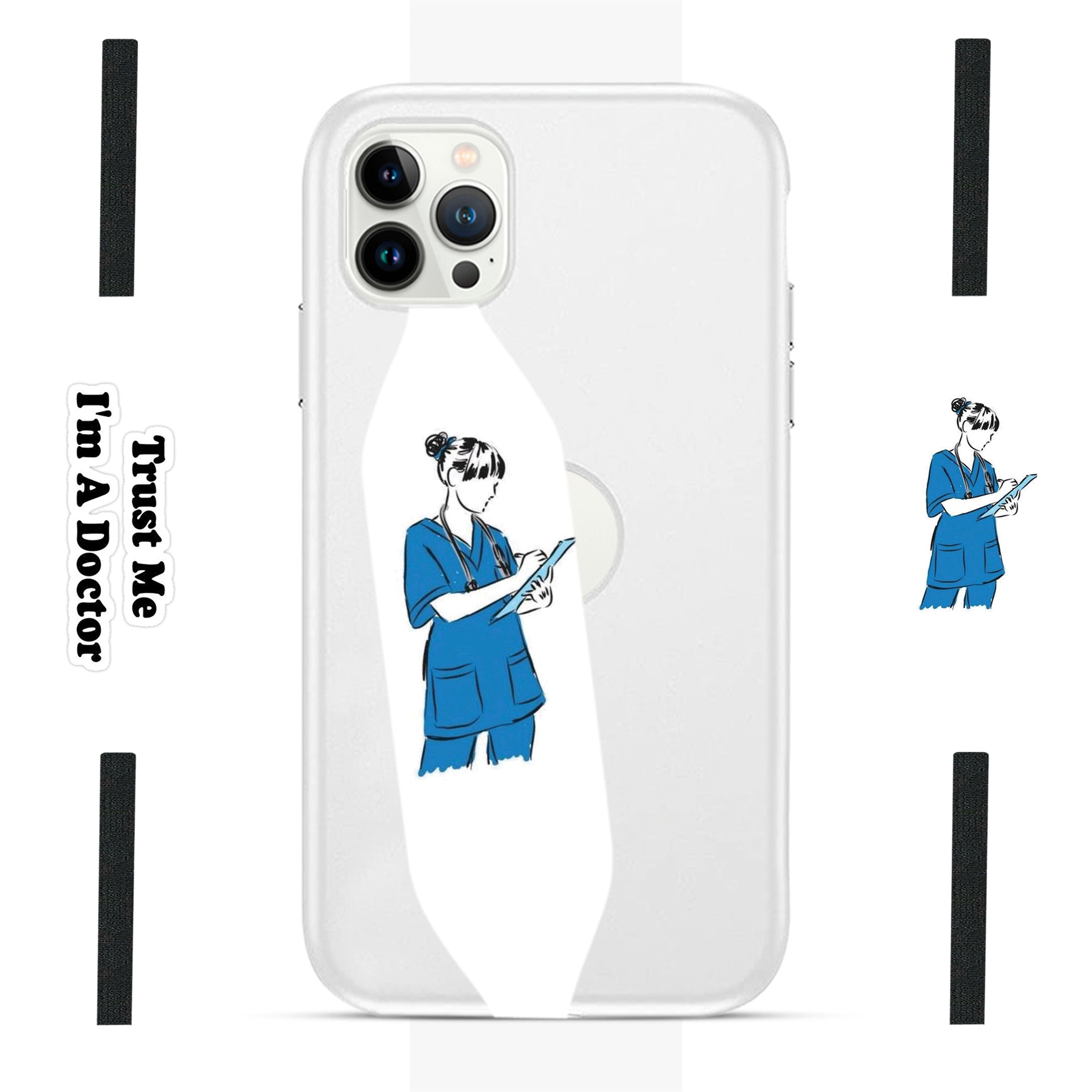 I'm a Doctor phone case with strap - Switch Bands
