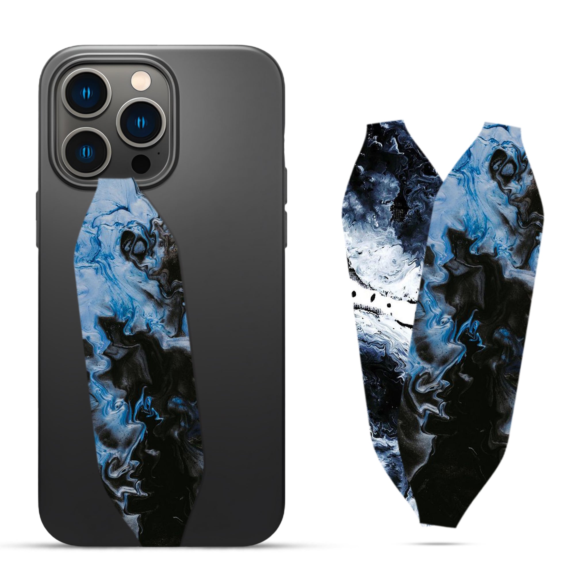 Universal Phone Grip Strap - Mosaic Magic  Mesmerizing Melange phone Strap - switch Band