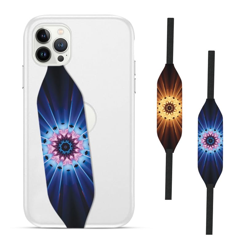 Colorful Abstract Art iPhone Wrist Strap - switch bands