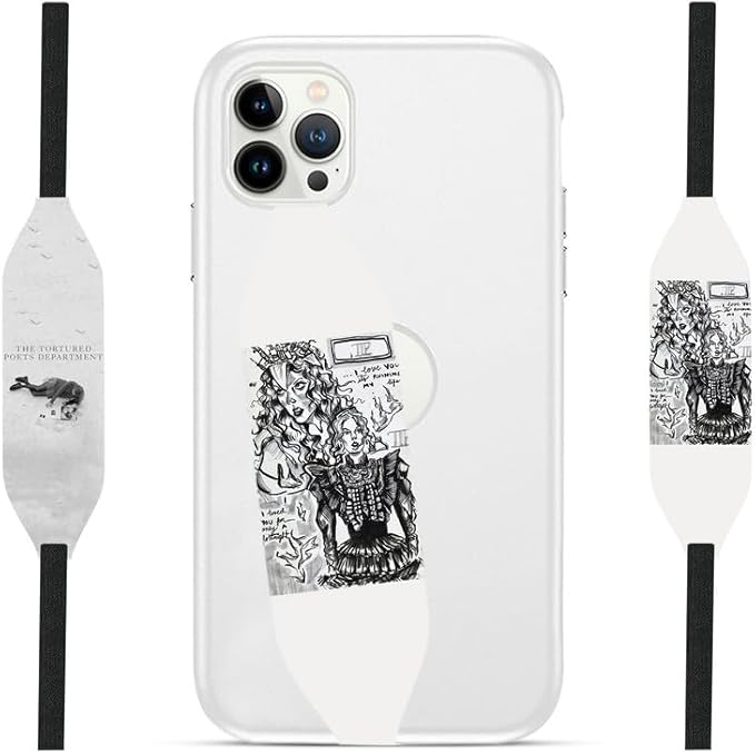 Universal Phone Grip Strap -Coded words - Switchbands