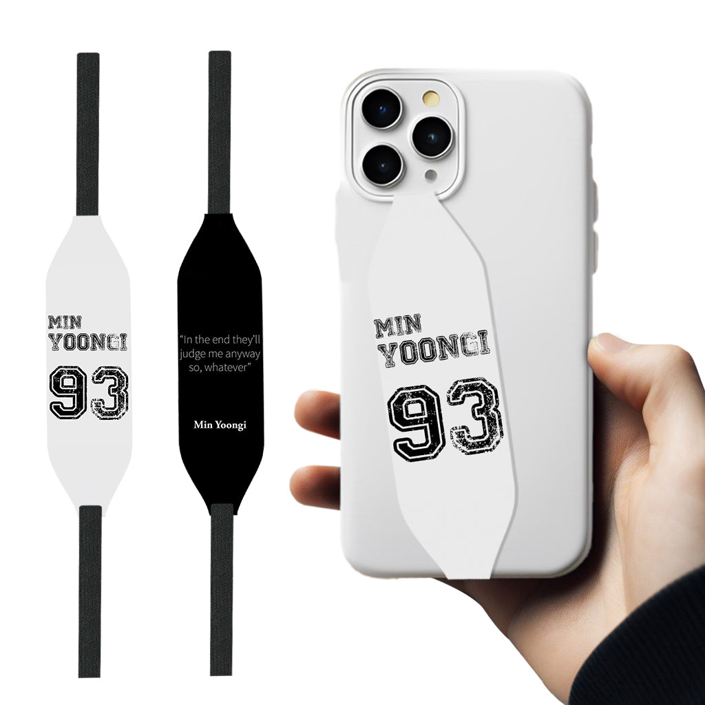 Min Yoongi loop straps - Switch Bands