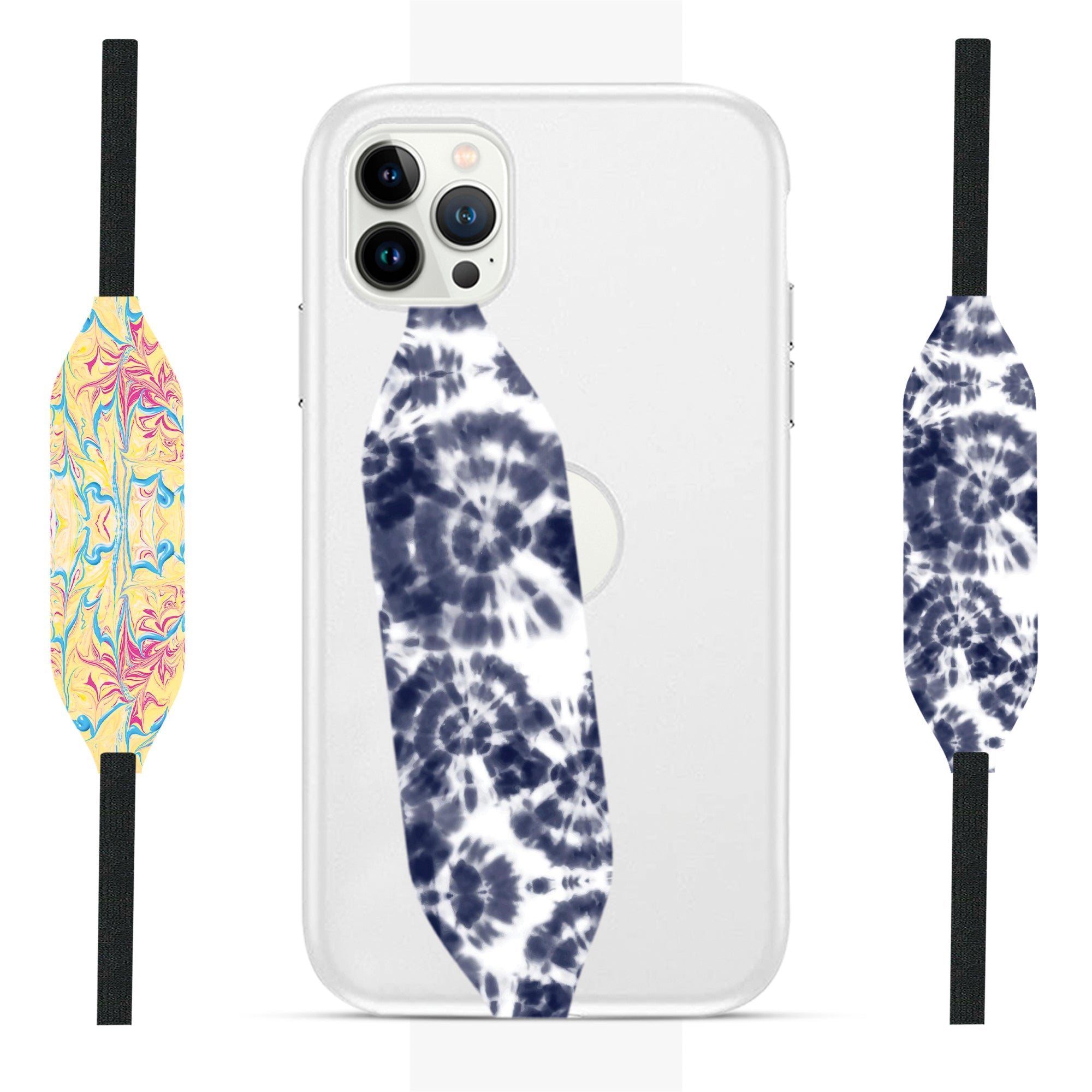 Shibori tie dye abstract  iPhone Strap - Switch Bands