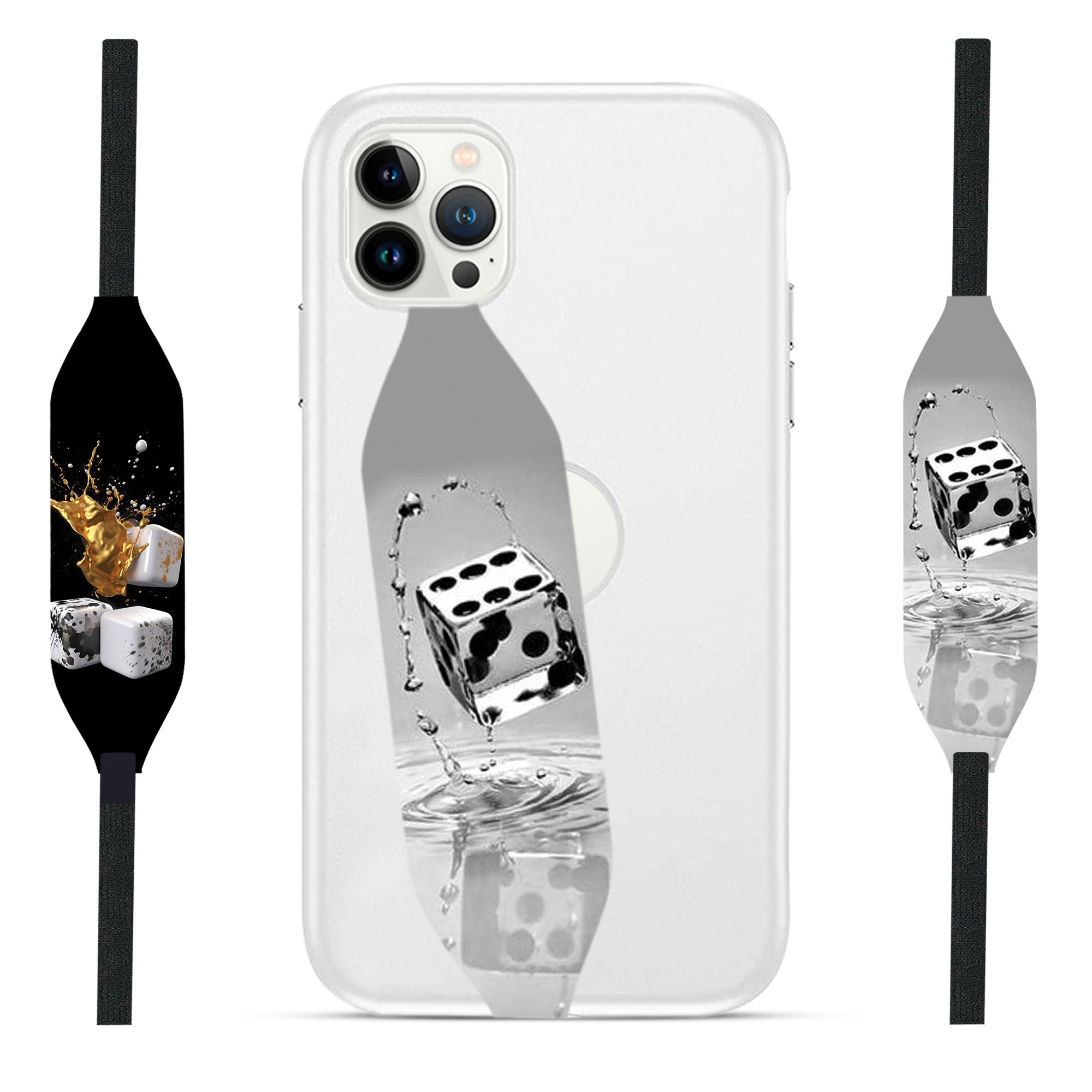 3d Dice Pattern Phone Grip - Switch Bands