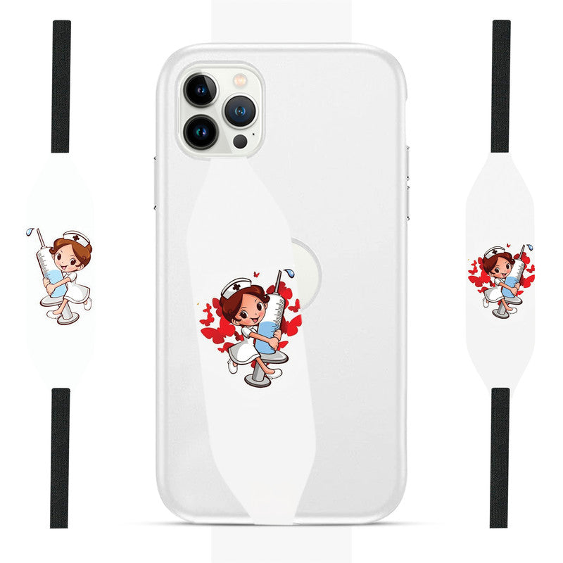 Nurse Blessing Animation Phone Case Strap - Switch Bands