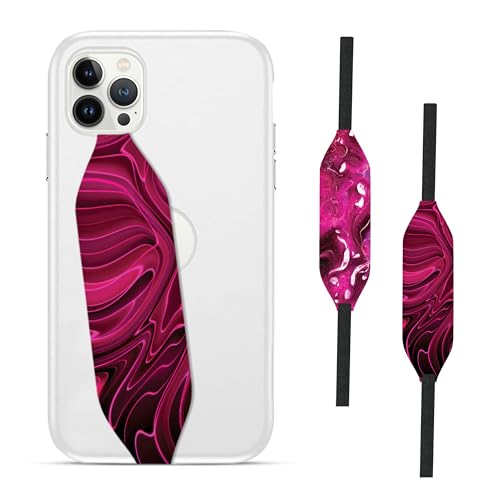 Neon Pink Agate Phone Gripper - Switch Bands