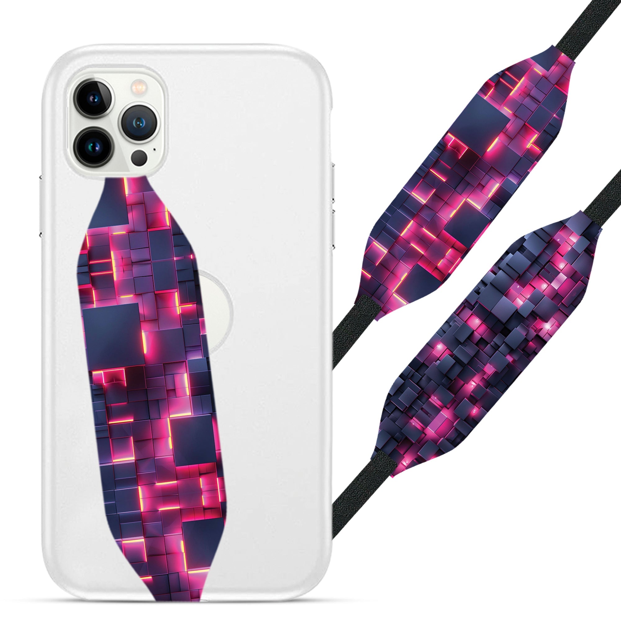 Neon roll Cell Phone Strap - Switch Bands