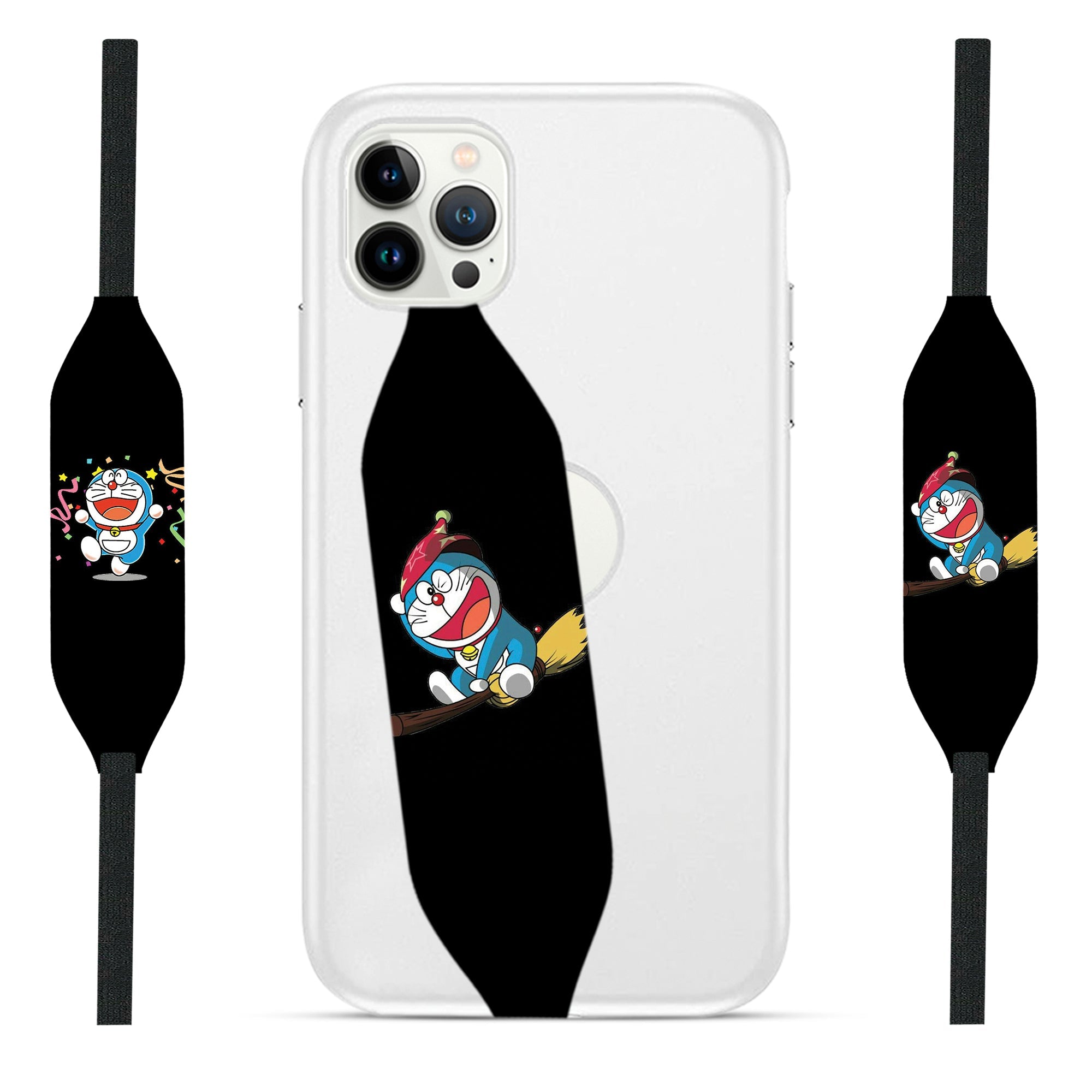Doraemon Toon Art Grip For Phone - Switch Bands