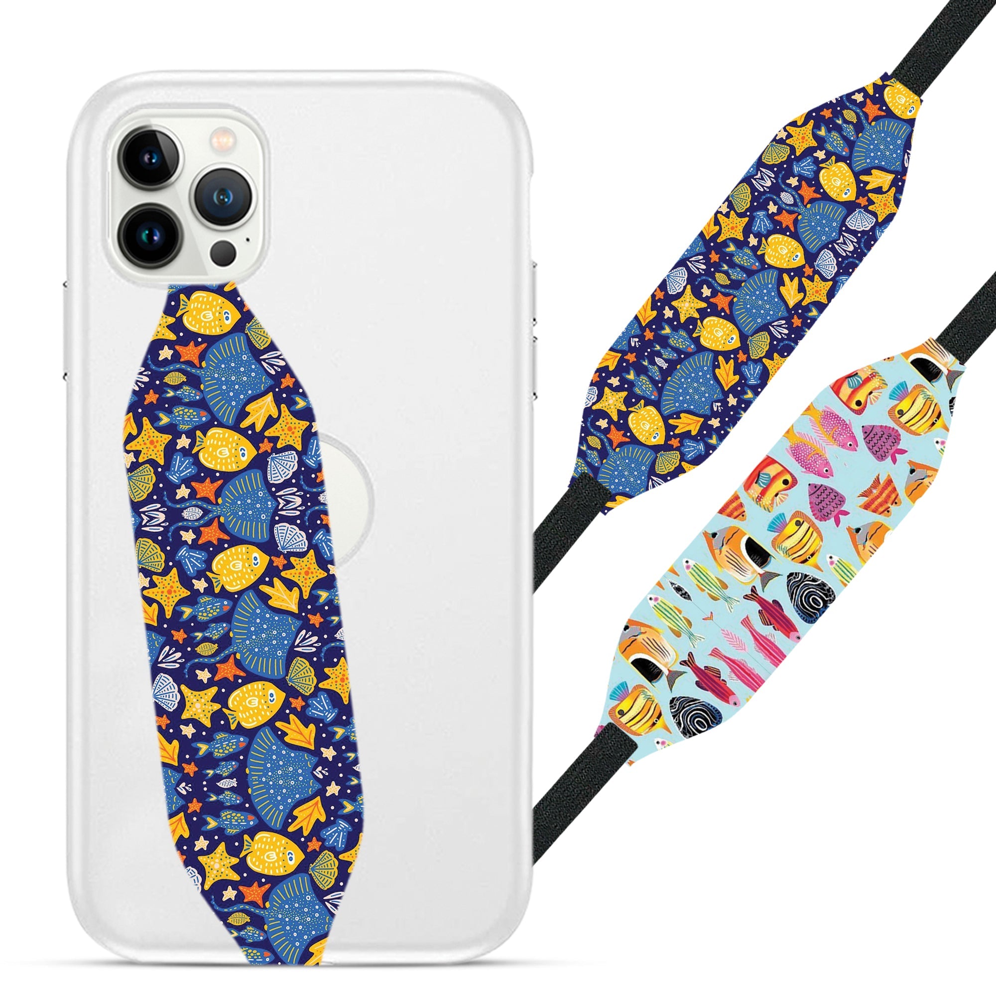 Fun Sea Creatures Strap For Phone - Switch Bands