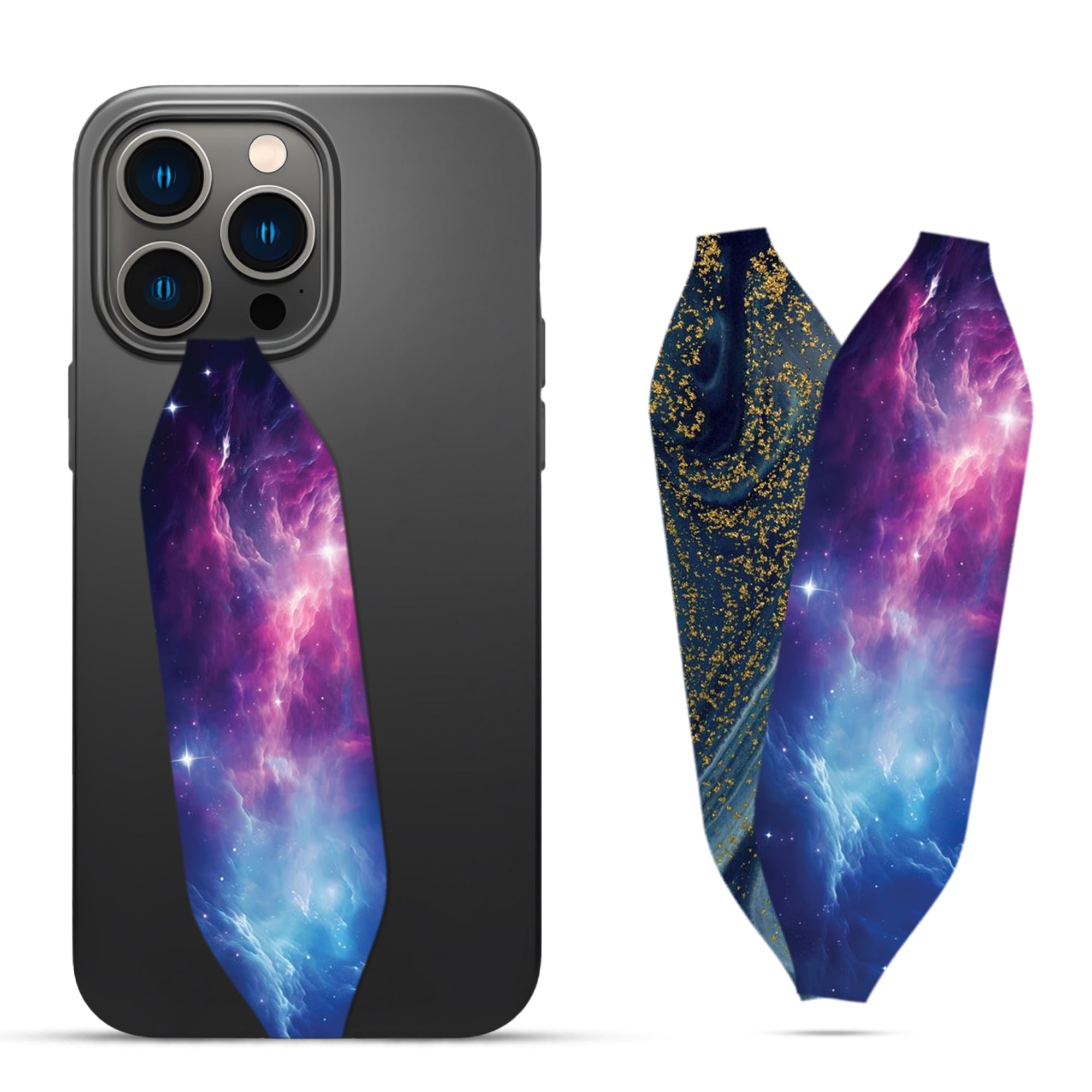 space nebula Phone Strap - Switch Bands