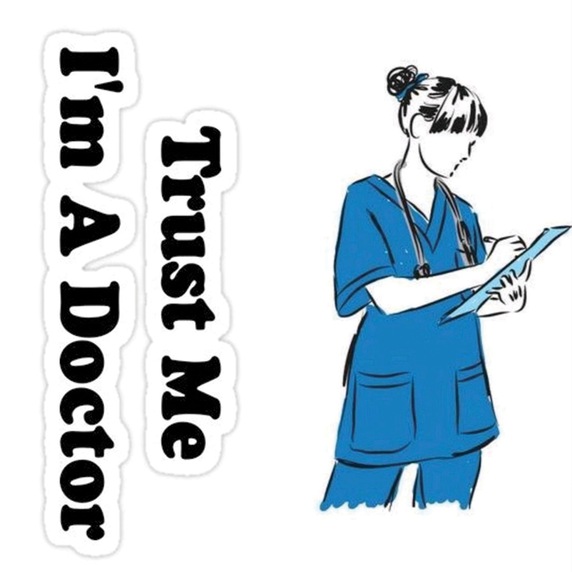 I'm a Doctor phone case with strap - Switch Bands