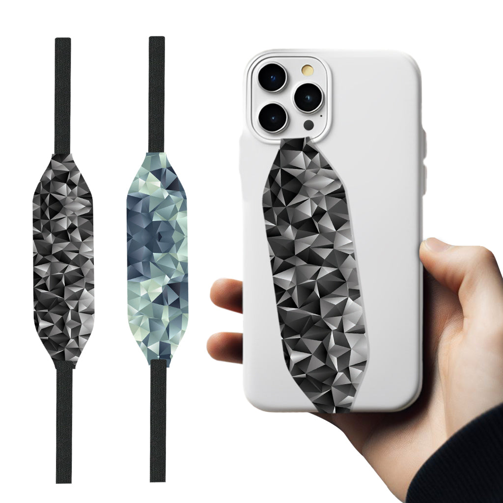 Orchid Crystal iPhone Wrist Strap - switch bands
