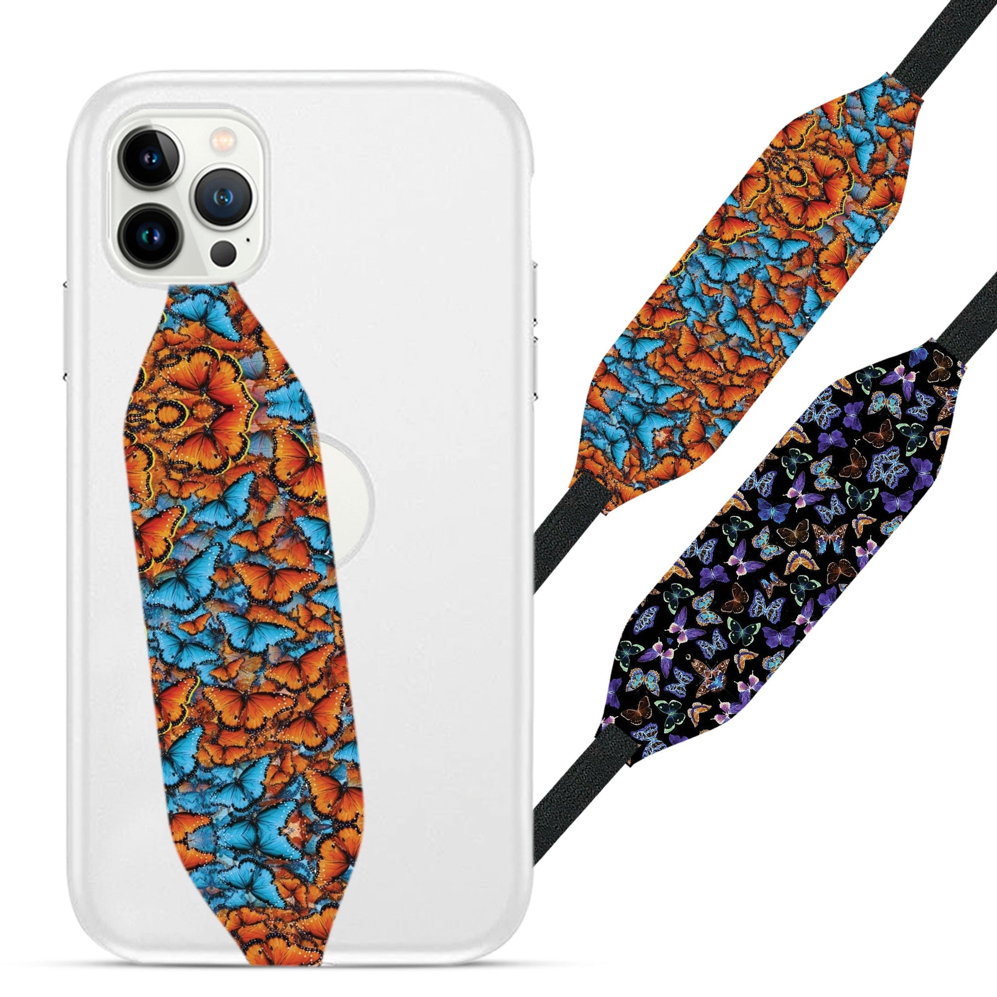 butterfly design Phone Straps - Switch Bands