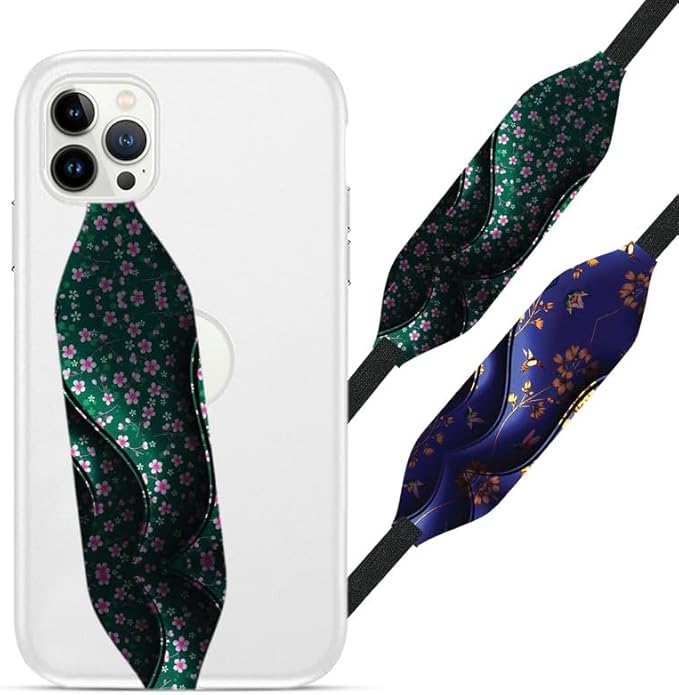 Universal Phone Grip Strap -Elegant Floral - Switchbands