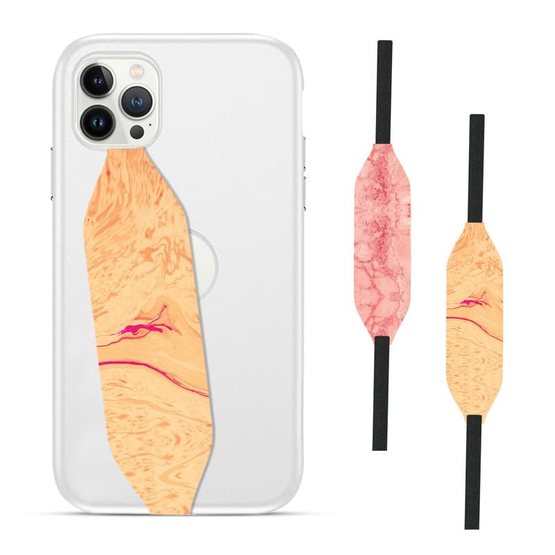 Pink Tectonic iPhone Wrist Strap - switch bands