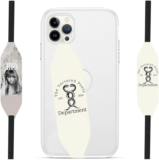 Universal Phone Grip Strap -Coded words - Switchbands