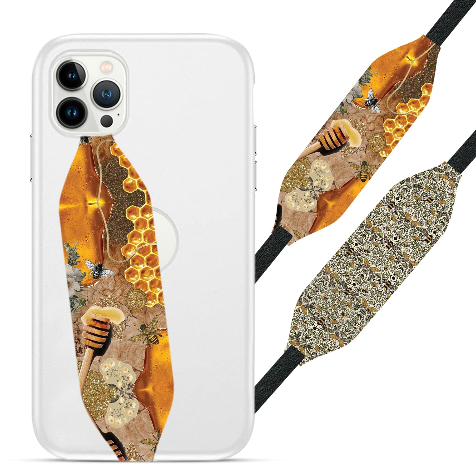 Honey pattern iPhone Strap - Switch Bands